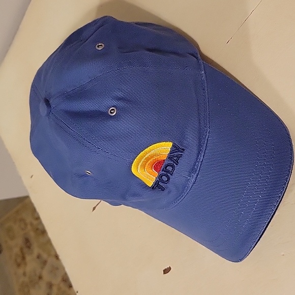 Today Show baseball cap. It is adjustable in a marine blue. - Picture 1 of 3